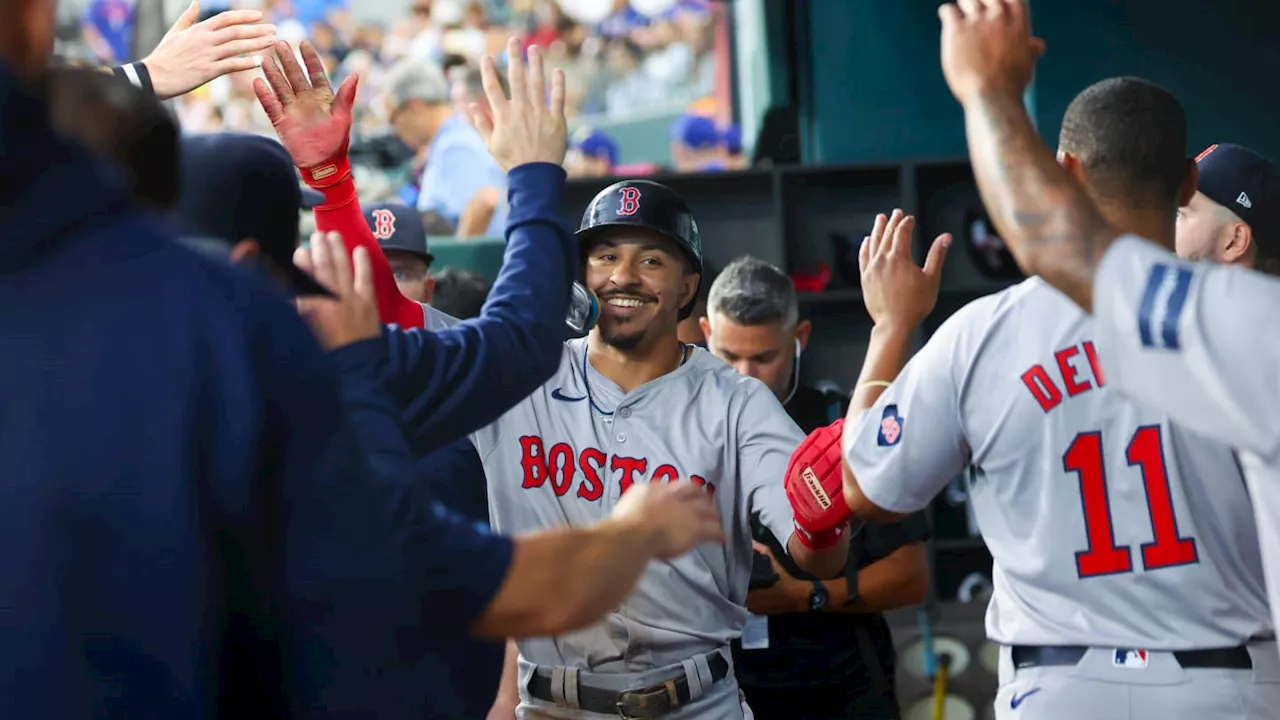 Texas Rangers Show Little Fight Against Boston Red Sox