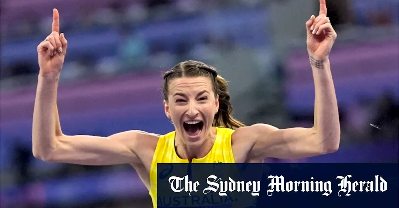 Australia clinches silver and bronze in the women’s high jump