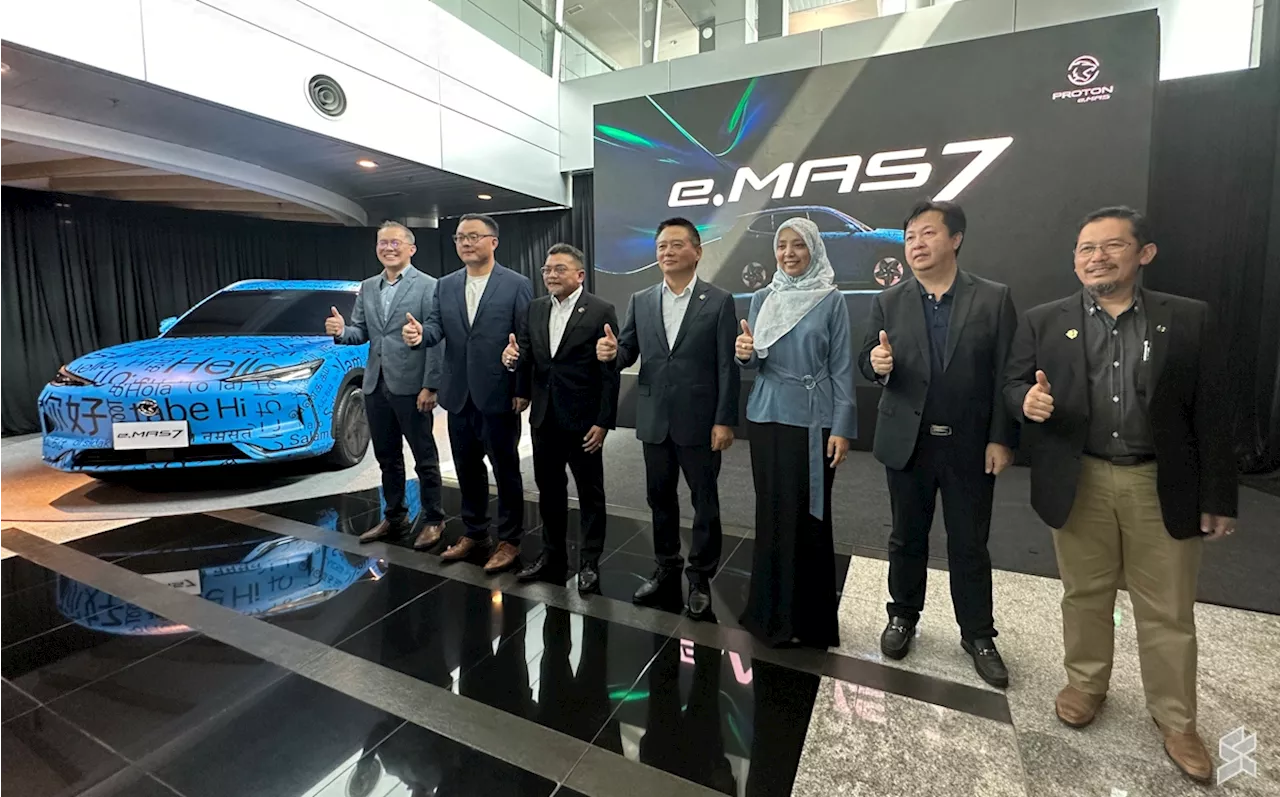 Over 20 Proton e.MAS showrooms are expected to be operational before e.MAS7 EV launch