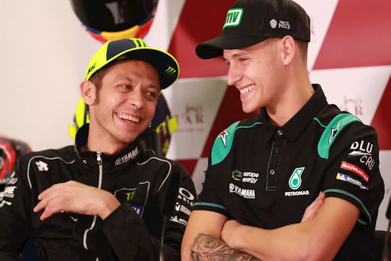 Yamaha: Fabio Quartararo treibt Valentino Rossi an