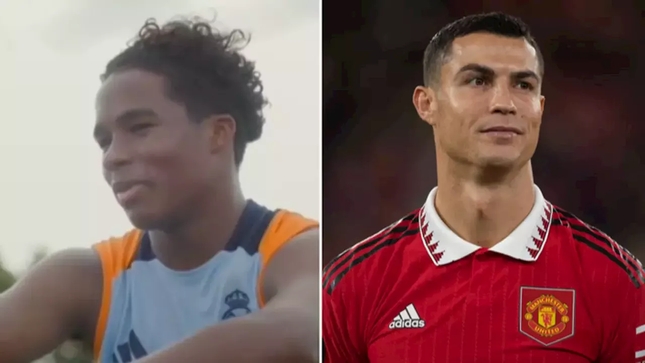 Endrick names obscure footballing idol alongside Man Utd star Cristiano Ronaldo