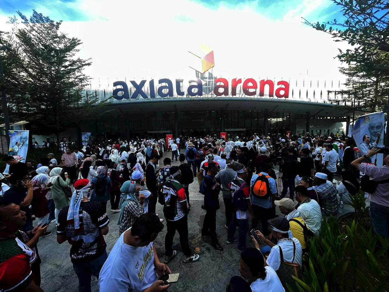 Photo gallery: Pro-Palestine rally at Axiata Arena