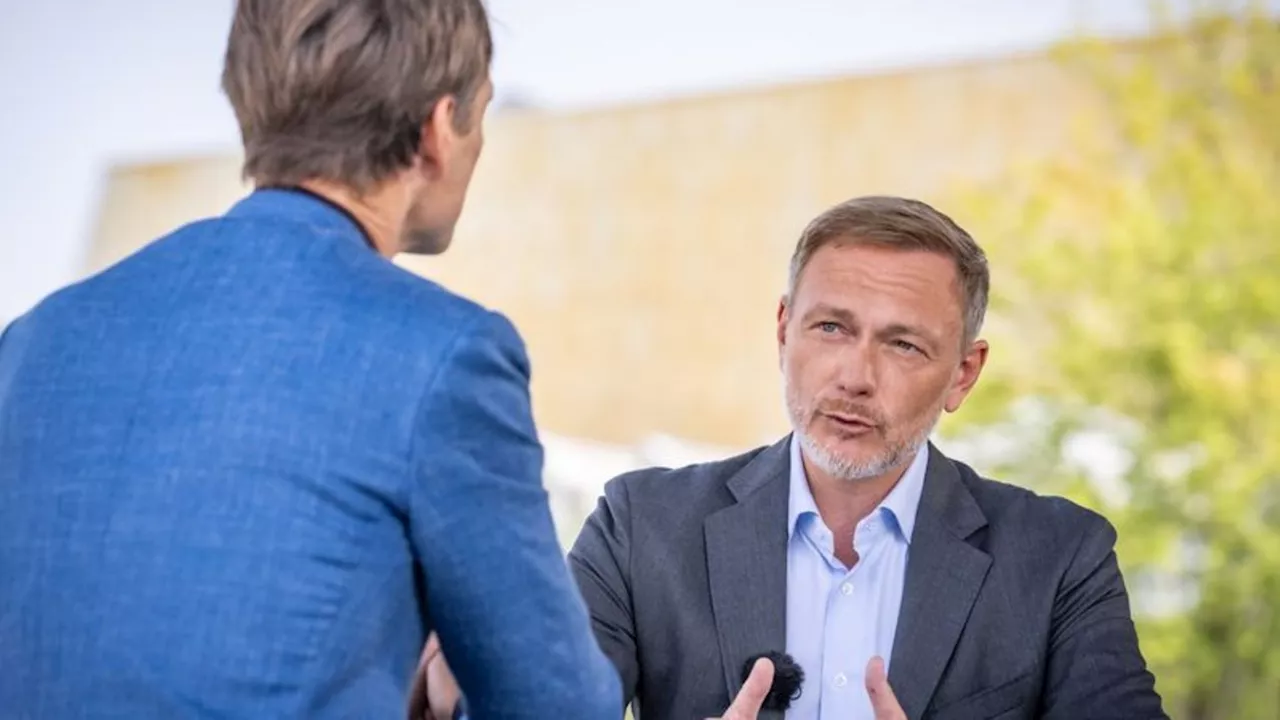 Sommerinterview: Lindner: Lücke im Haushalt noch rund fünf Milliarden Euro