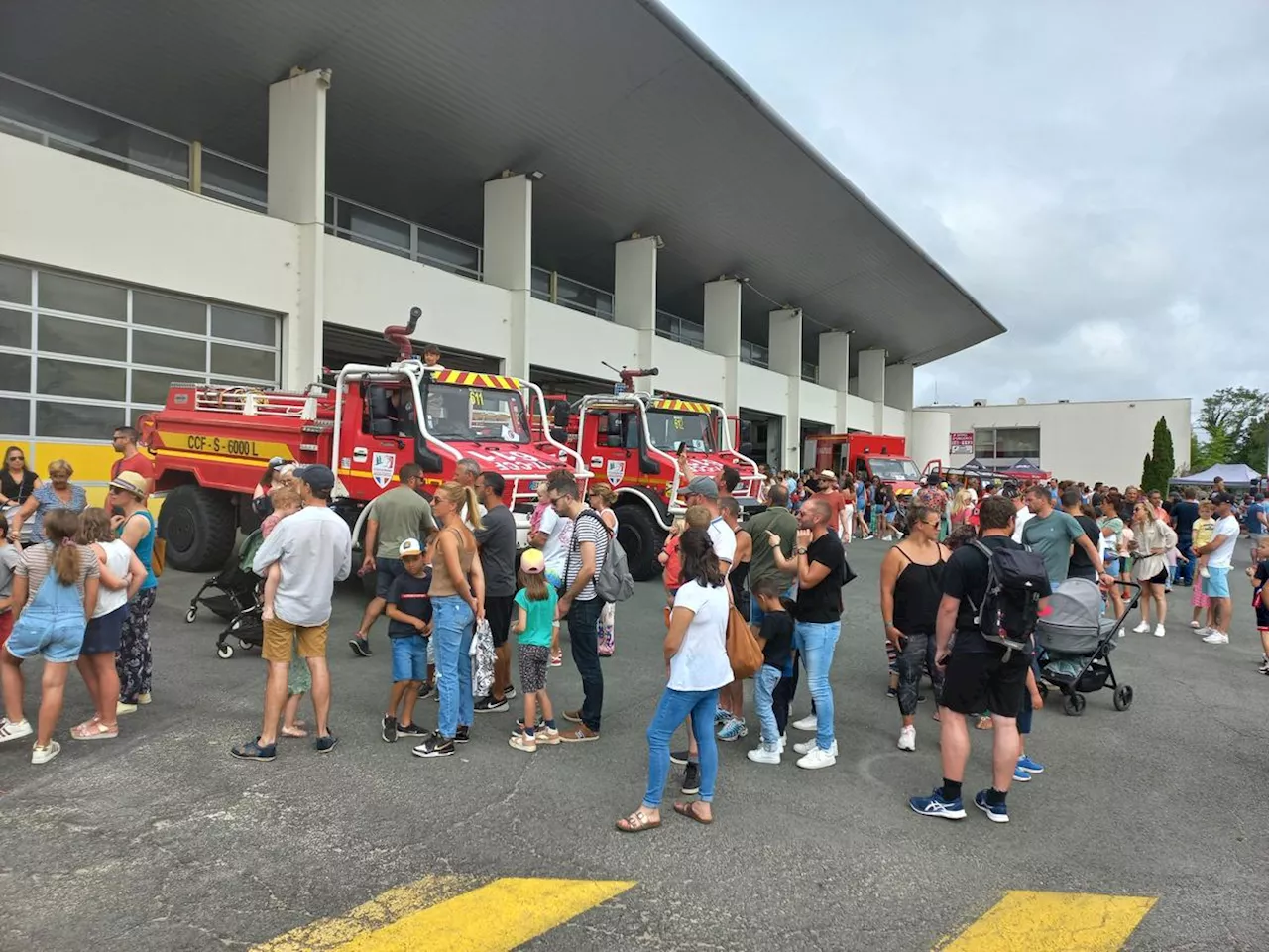 Charente-Maritime : gros succès pour les portes ouvertes du centre de secours de Royan