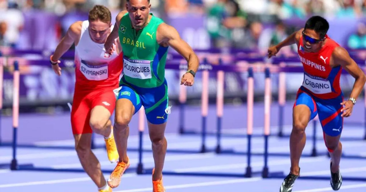 Eduardo de Deus avança às semis dos 110m com barreiras