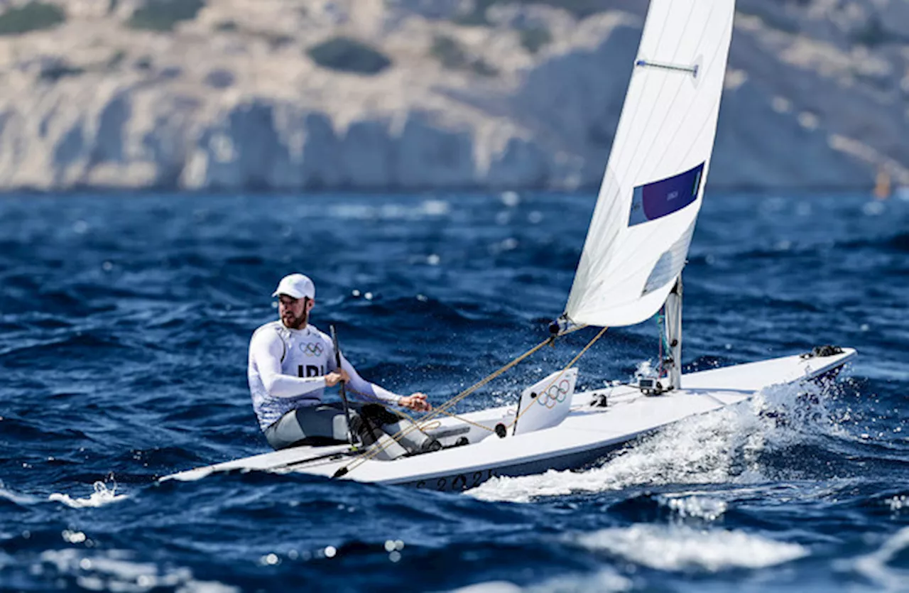 Finn Lynch sails into top 10 ahead of penultimate day of men's dinghy class