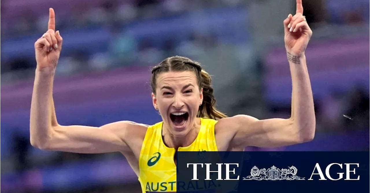 Australia clinches silver and bronze in the women’s high jump