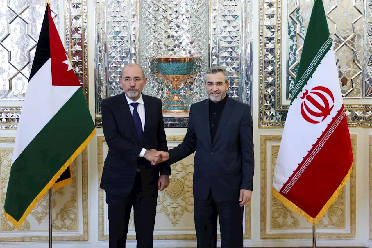 Jordan FM holds talks in Iran as Middle East tensions soar