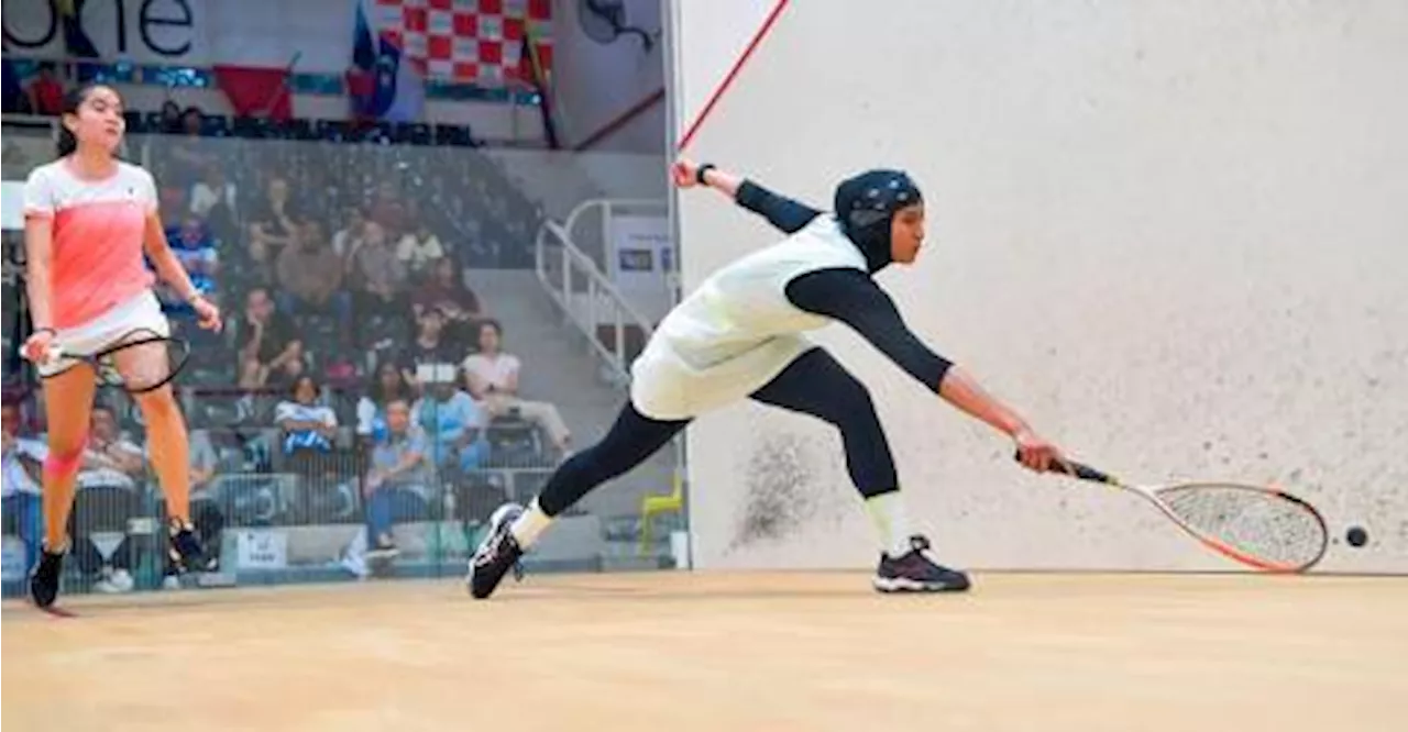 Aira defends 2024 National Squash Championship title with win over sister Aifa