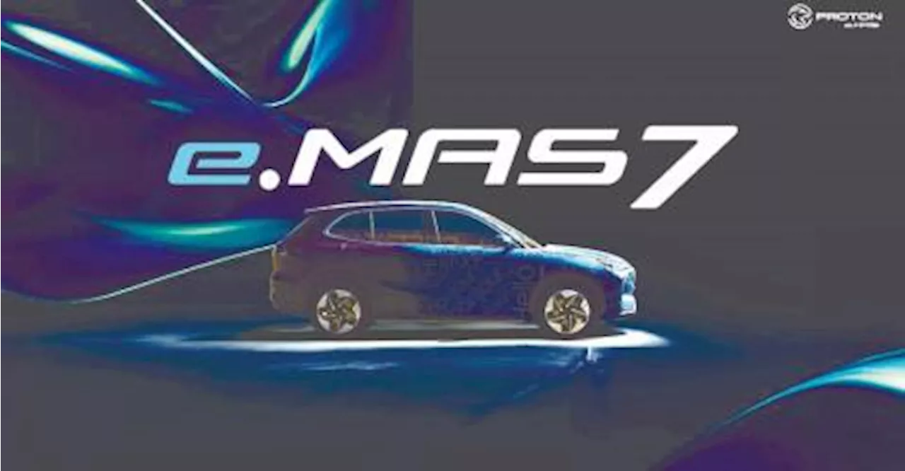 First-ever Malaysian electric vehicles is called Proton eMAS.7