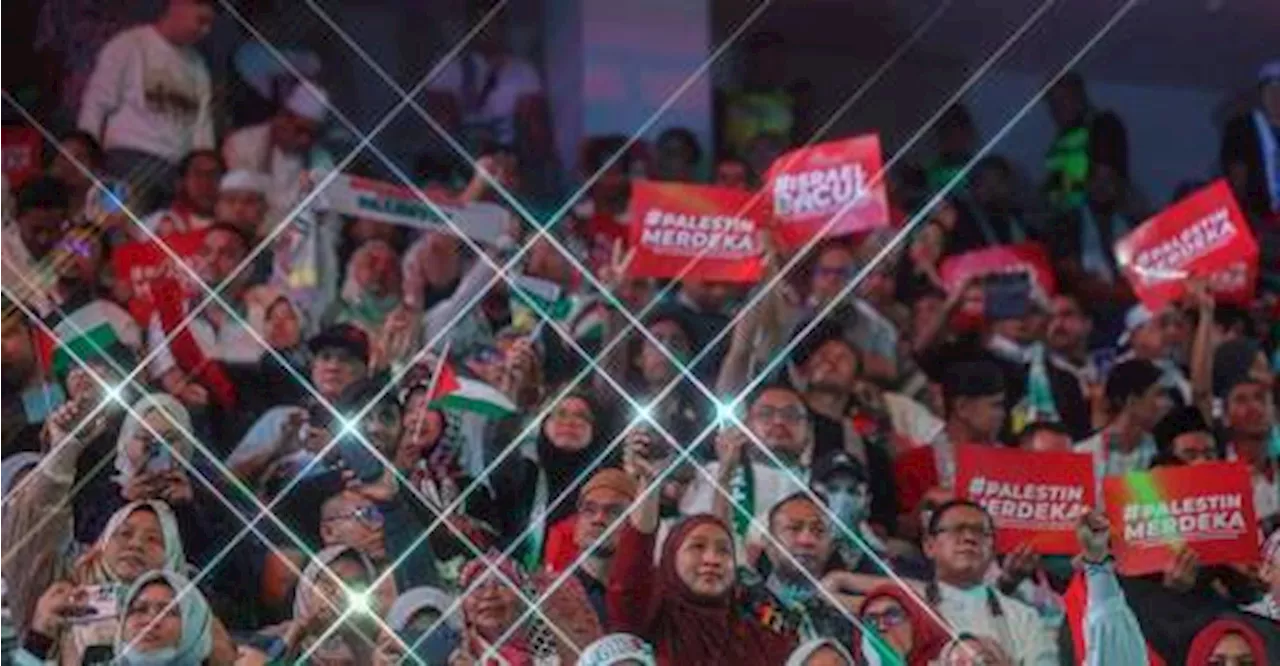 Himpunan pembebasan Palestin: Laungan bebaskan Palestin bergema di Axiata Arena