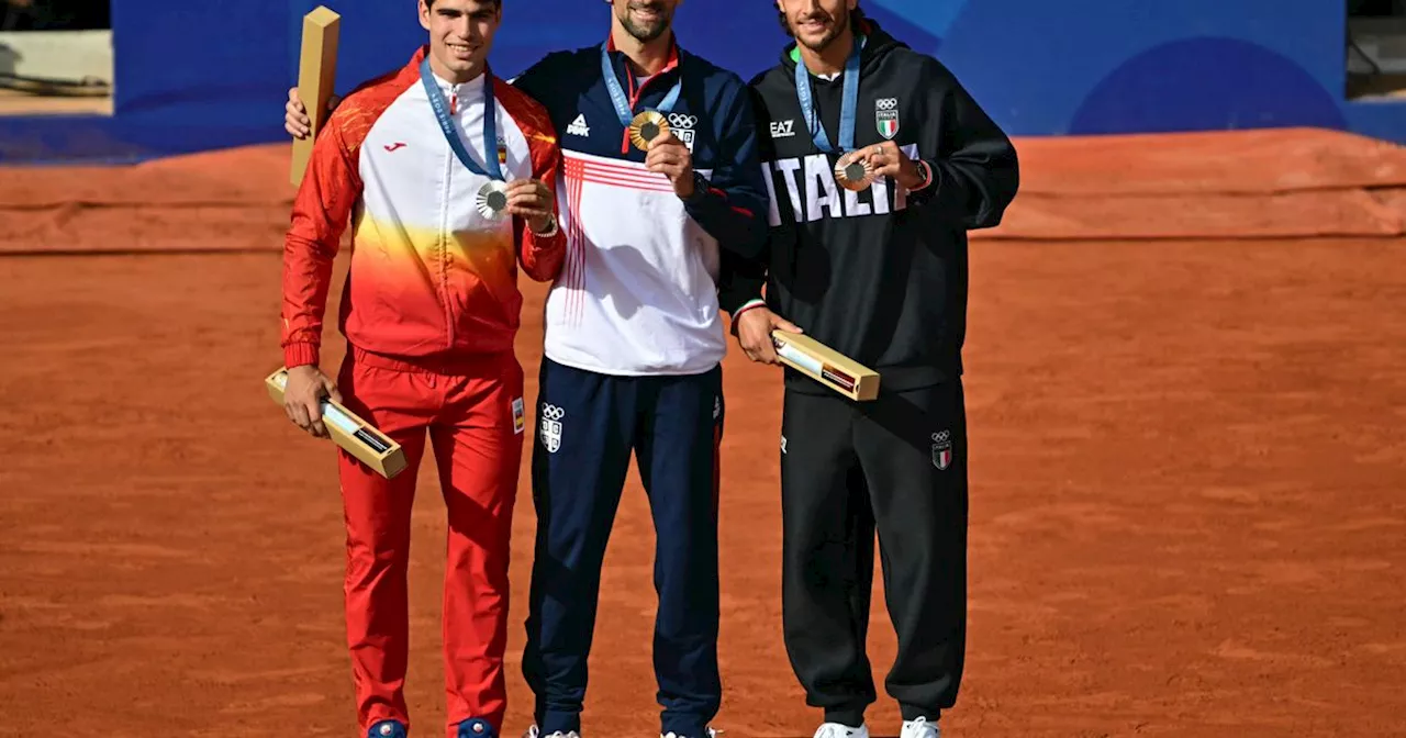 Golden Slam perfekt! Djokovic besteigt nach Tennis-Krimi gegen Alcaraz den Olymp