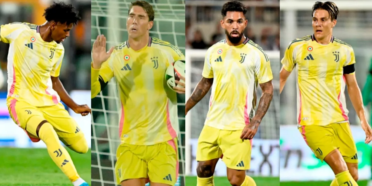 Pagelle Juve: Vlahovic glaciale, samba Douglas Luiz, Cabal alla Calafiori