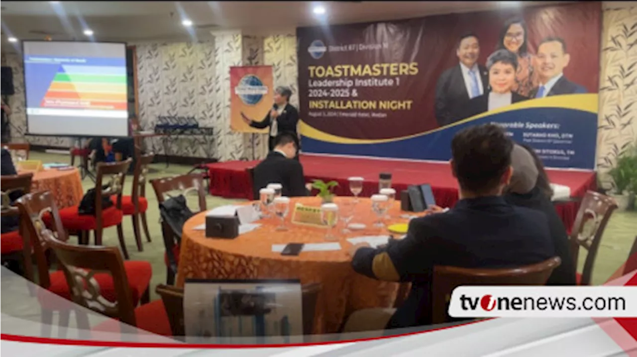 Wujudkan Pengembangan Diri, Klub Internasional Toastmasters Berikan Pelatihan Kepemimpinan Bagi Anggotanya