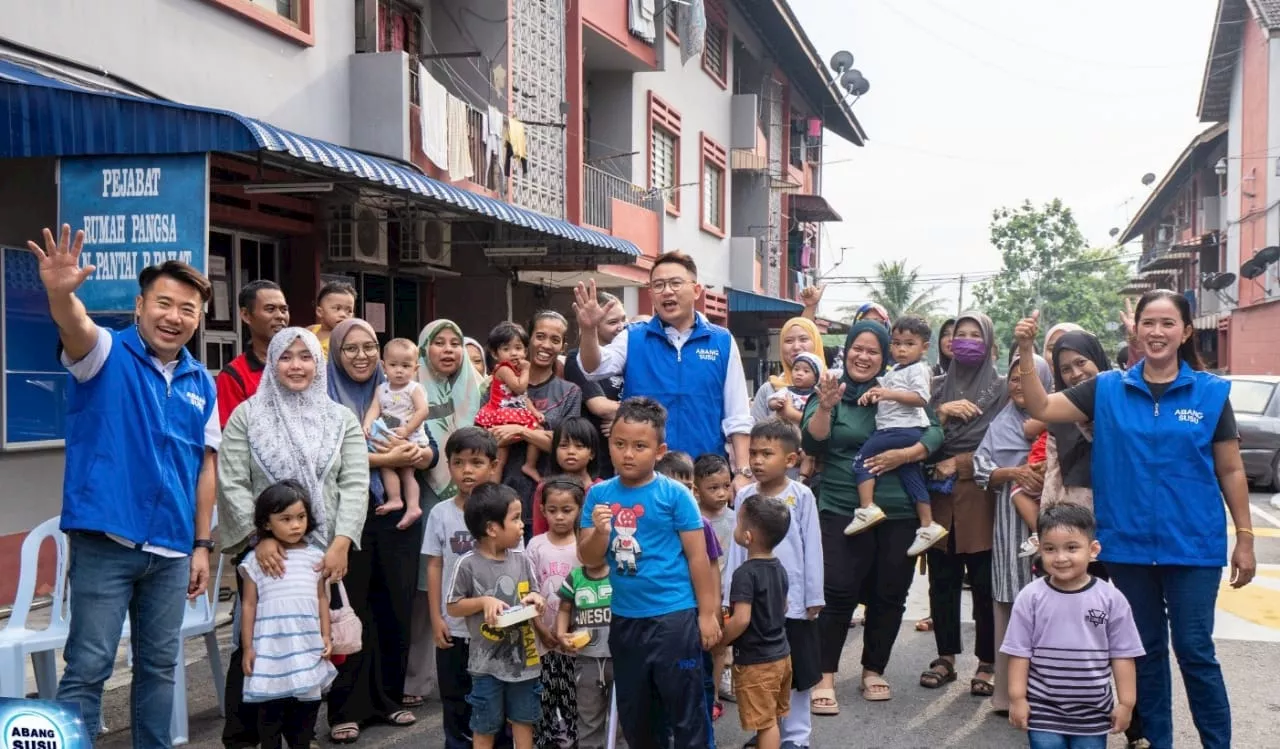 Klaus Lim mahu edar lebih banyak susu bayi percuma ke pedalaman