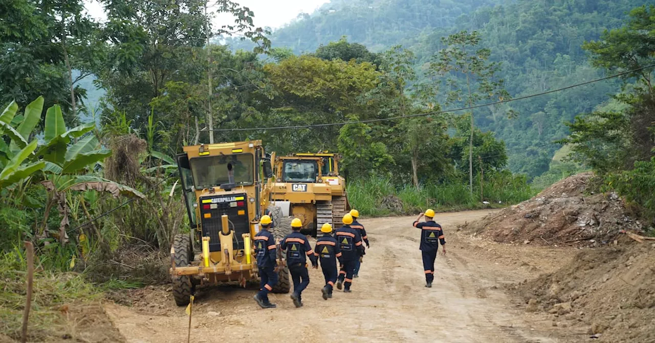 Mintransporte, Findeter e Invias visitaron las obras del par vial entre Bucaramanga y Rionegro