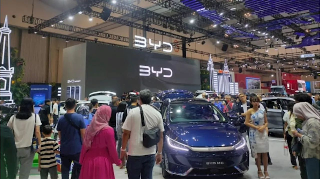 BYD Mobil Listrik China Paling Laku di GIIAS 2024, Sebanyak Ini yang Beli