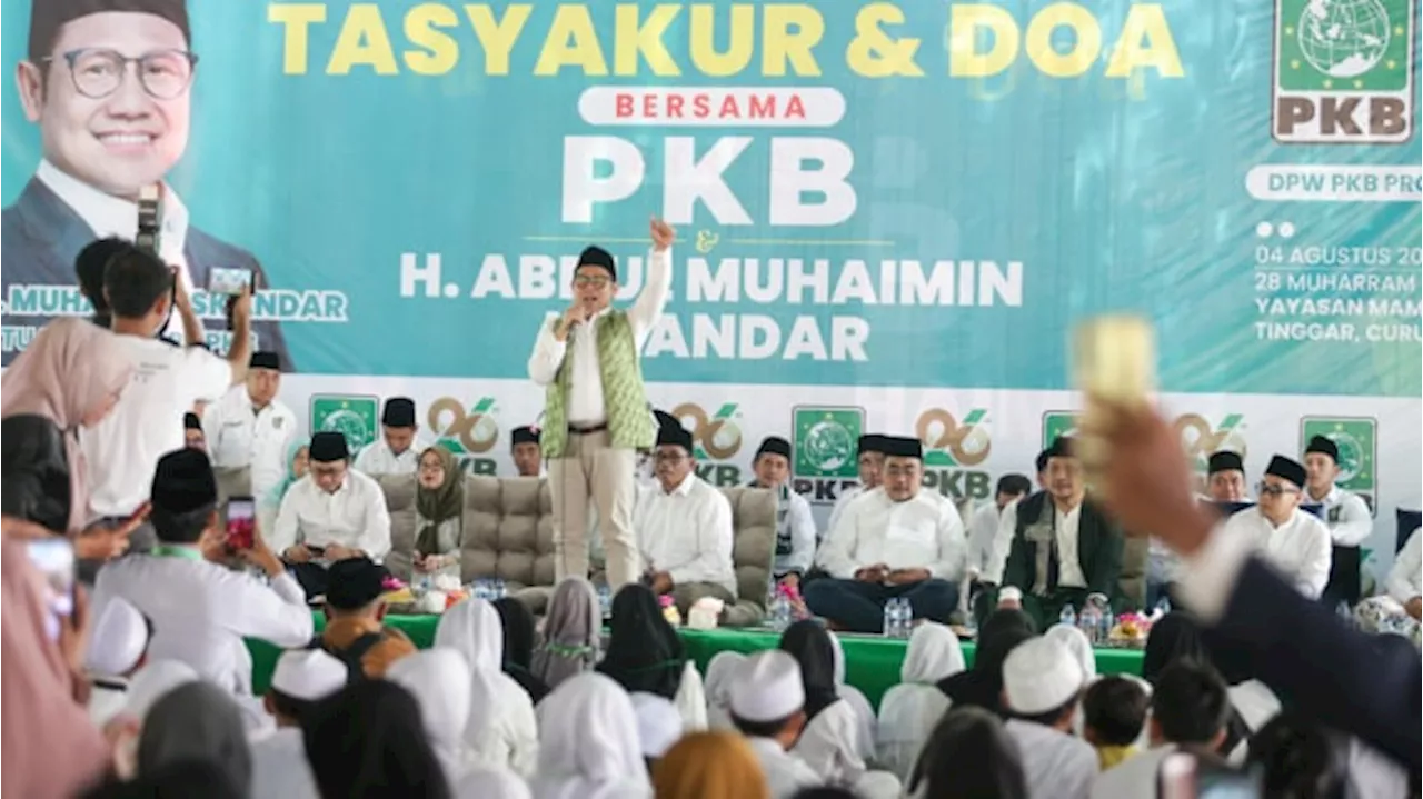 Cara Muhaimin dan PKB Syukuran Atas Prestasi Moncer di Pileg 2024