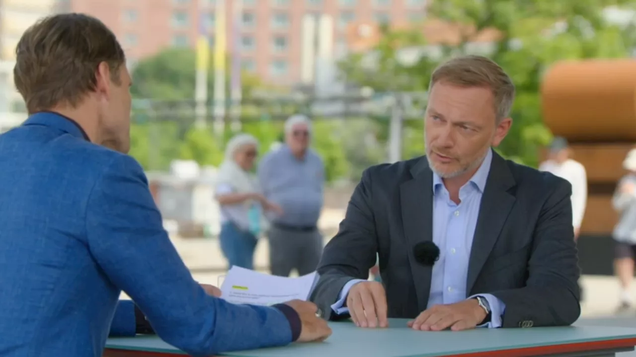 ZDF-Sommerinterview mit Christian Lindner