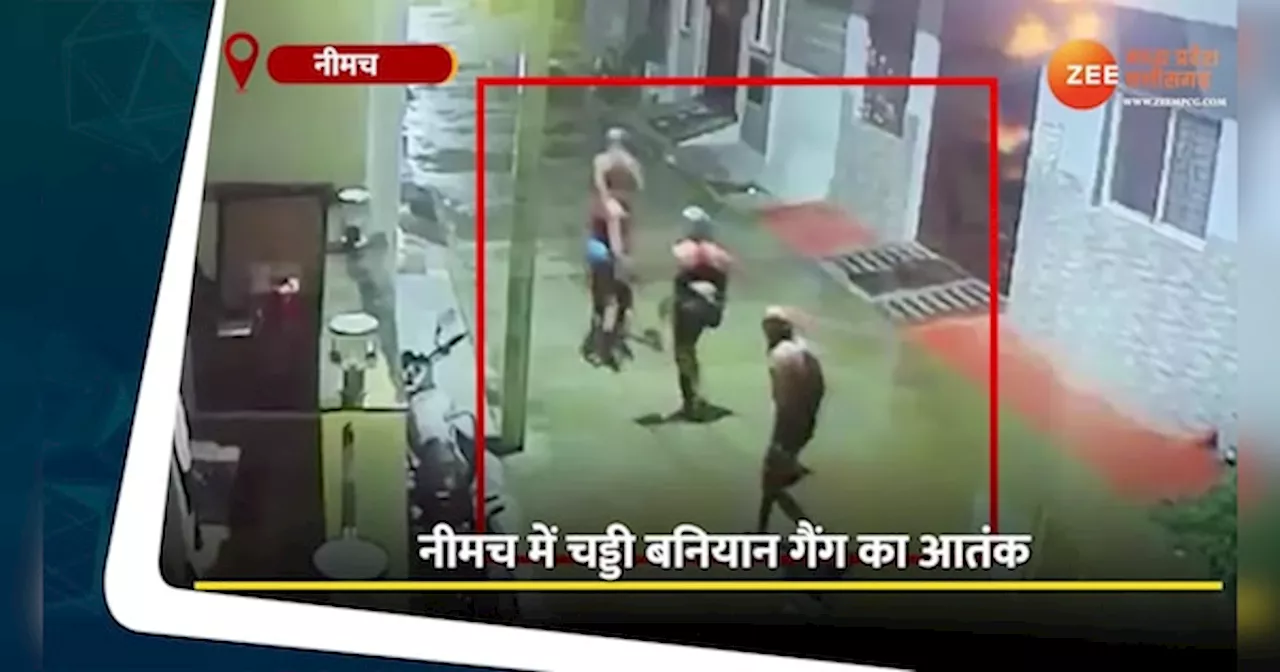 VIDEO: नीमच में बड़ी चोरी! 25 लाख समेत जेवरात ले उड़े चोर, वारदात CCTV में कैद