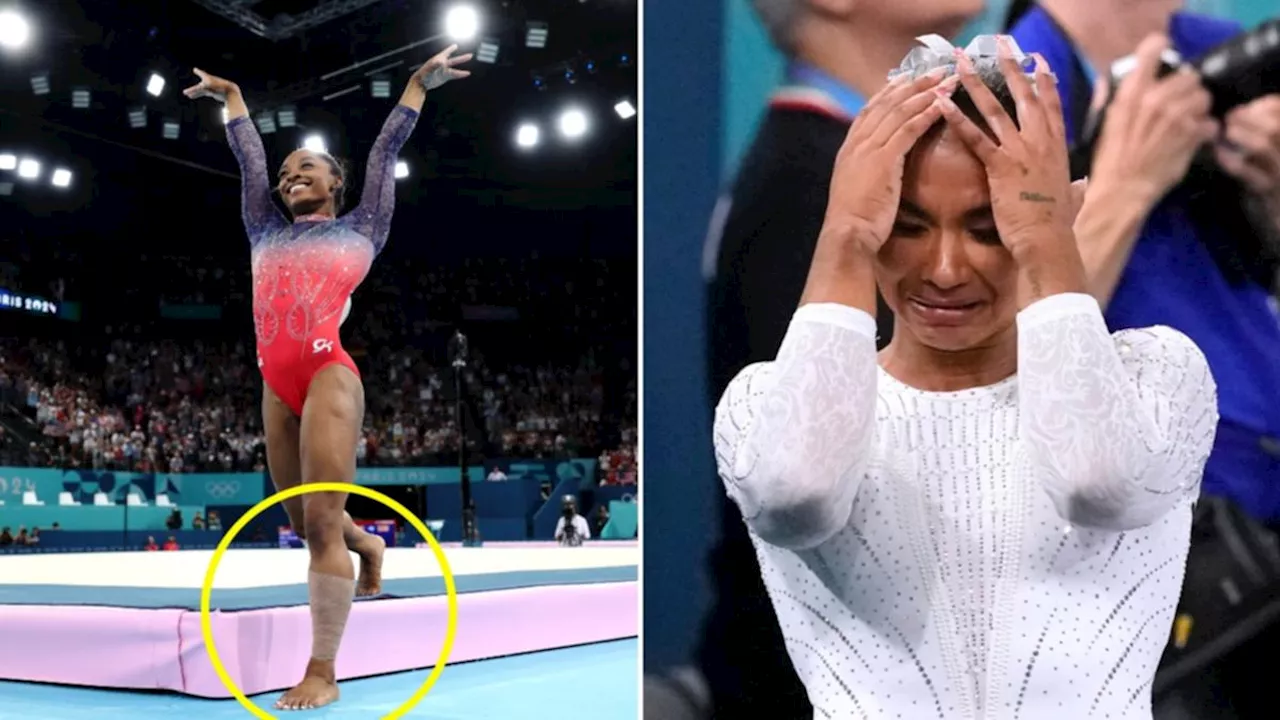 Simone Biles’ ‘petty’ act towards judges as medal drama unfolds in gymnastics final