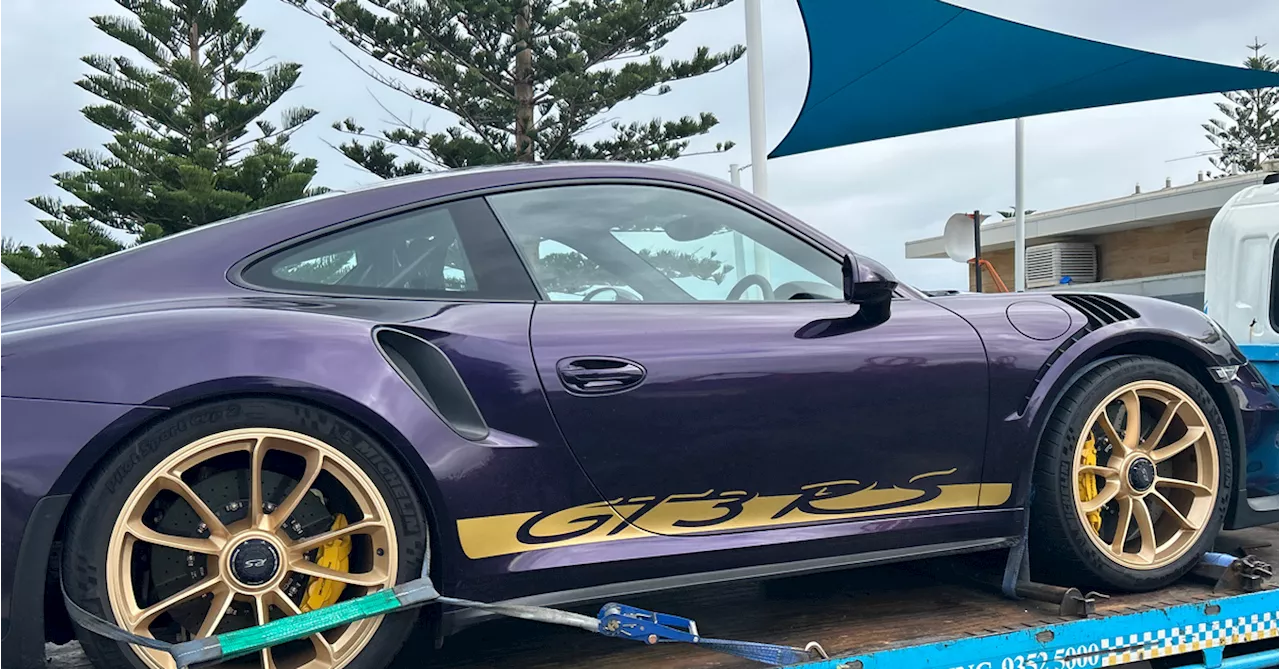 Luxury cars seized after drivers allegedly do double the speed limit mid-morning in Perth