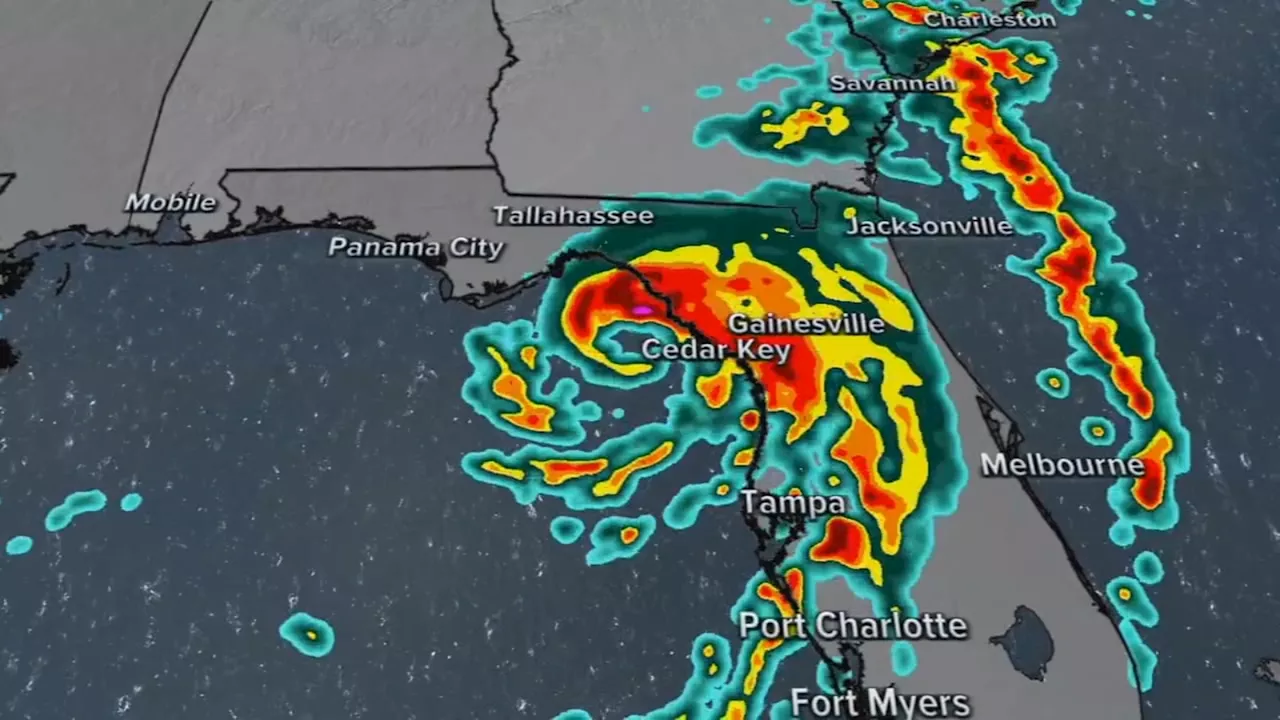 Hurricane Debby strengthened as it approached Florida, 'very near' landfall with 80 mph winds