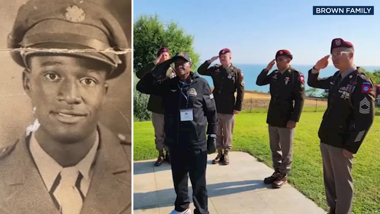 Louis Brown, 98-year-old WWII veteran from Inglewood, reflects on his service to our country