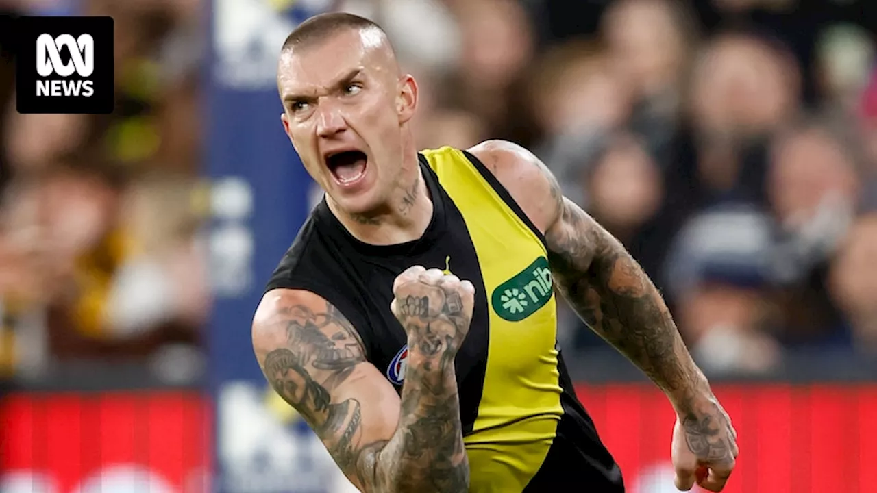 Richmond legend Dustin Martin announces retirement with immediate effect