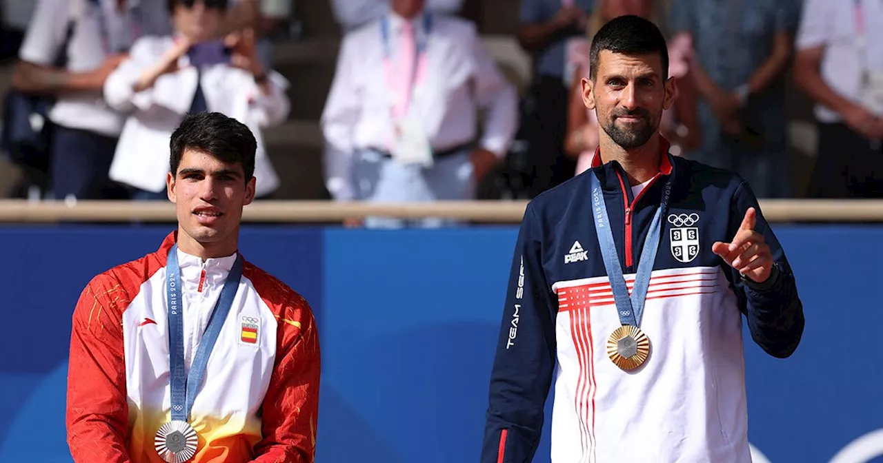 El emotivo mensaje de Novak Djokovic a Carlos Alcaraz