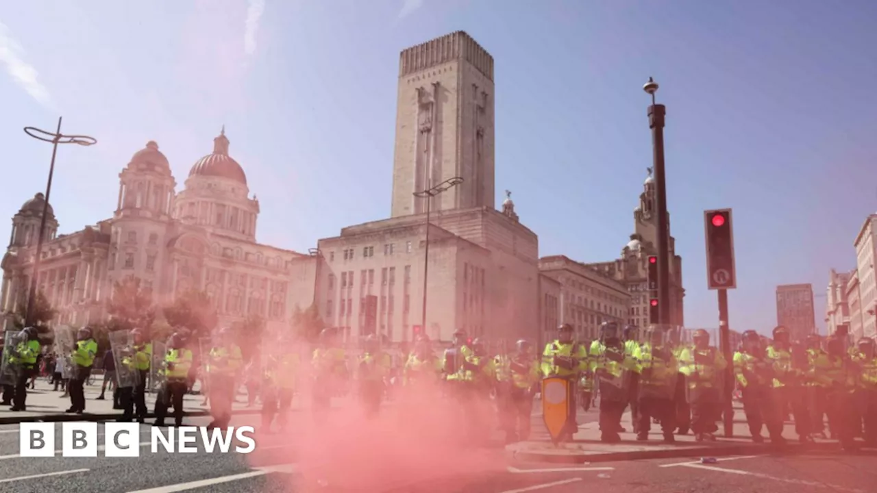 Ten in court over mob disorder across Merseyside after Southport knife attack