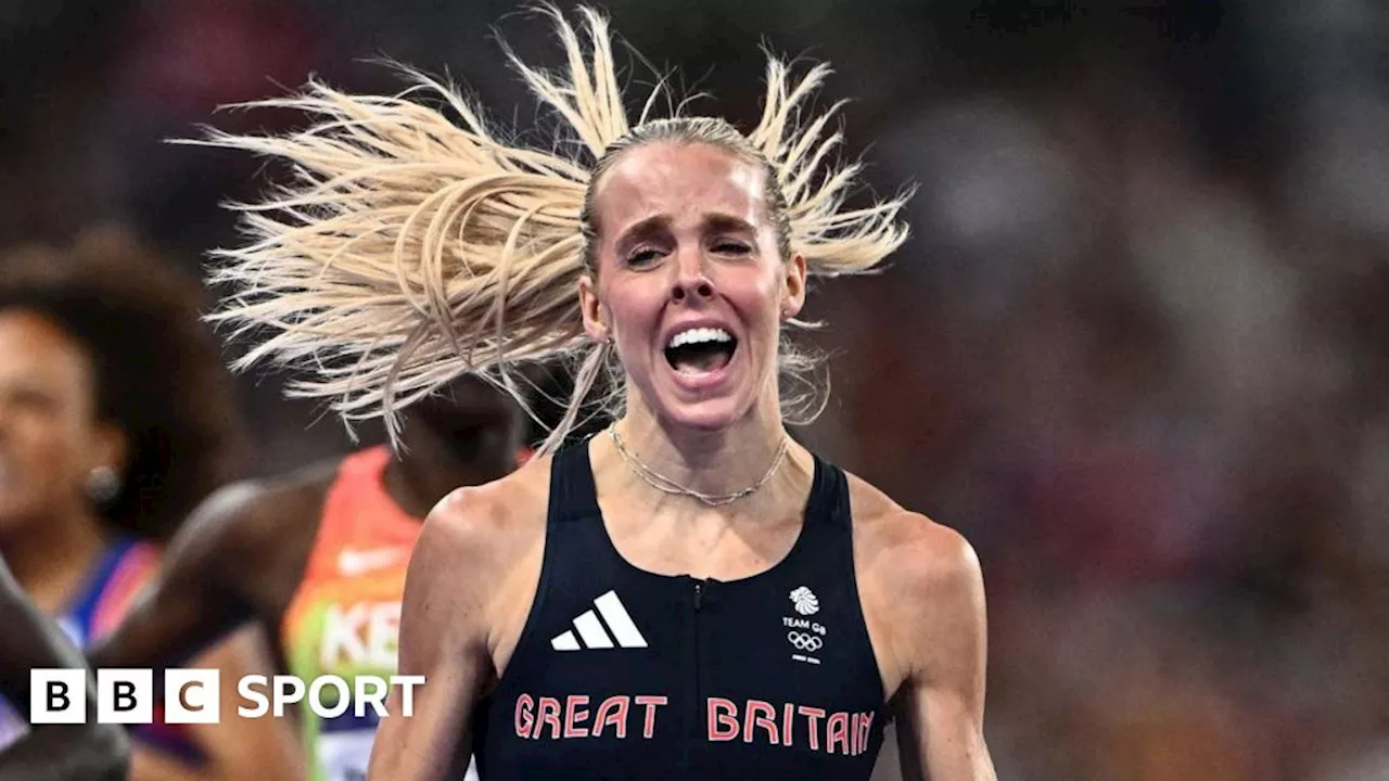 Keely Hodgkinson wins Olympic 800m gold for Great Britain at Paris 2024