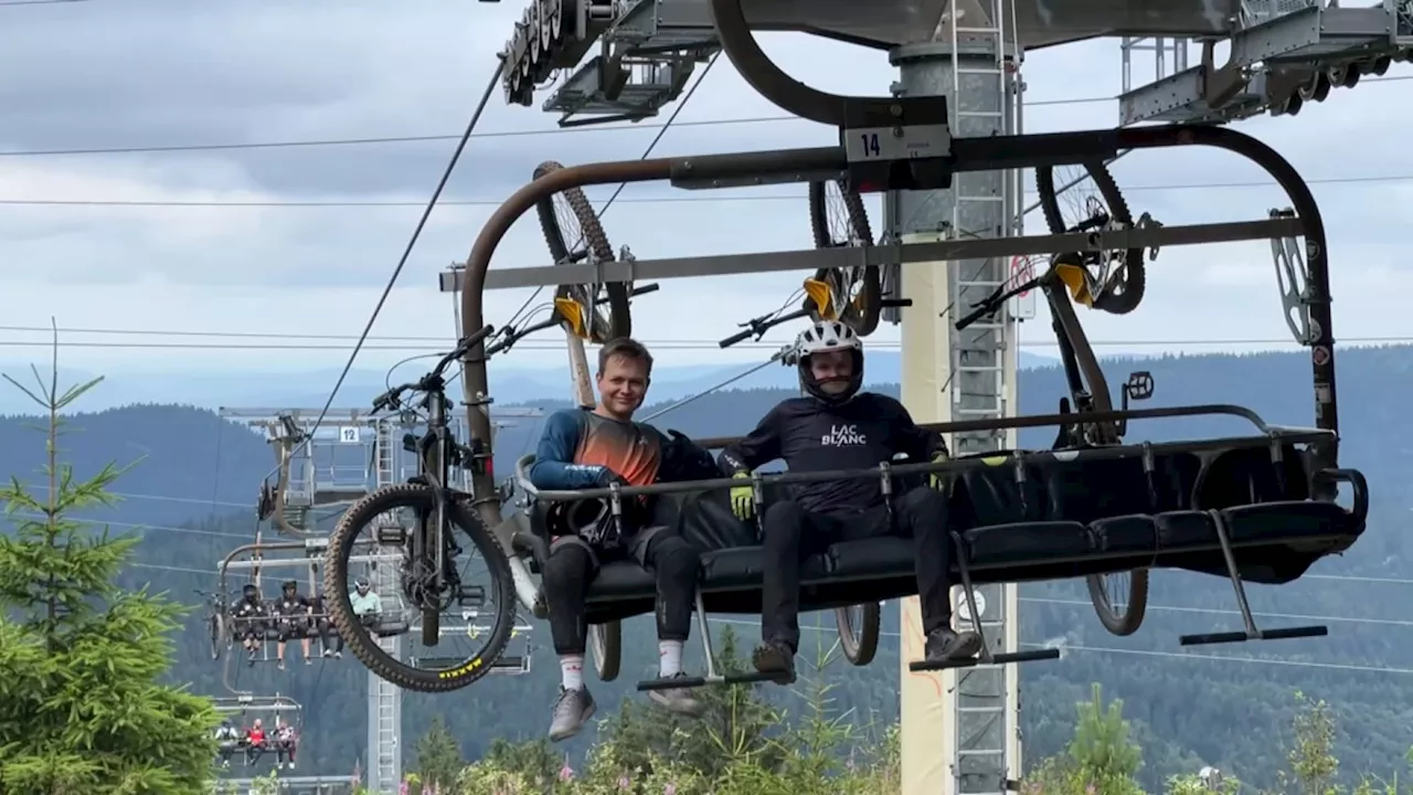 Haut-Rhin: la station du Lac Blanc attire les touristes cet été