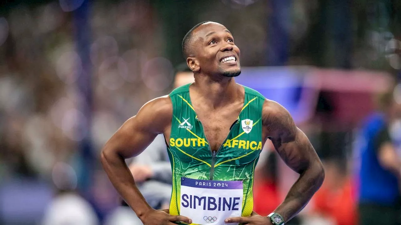 Simbine wins SA’s respect in closest Olympic 100m final