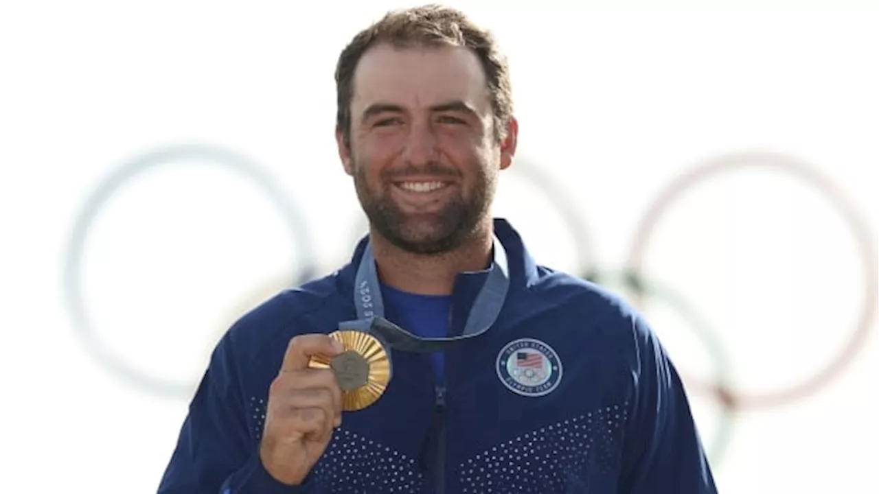 Scottie Scheffler wins Olympic gold medal in a thriller with a 62