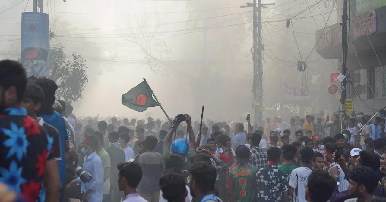 Bangladesh Prime Minister Sheikh Hasina flees as protesters storm her residence