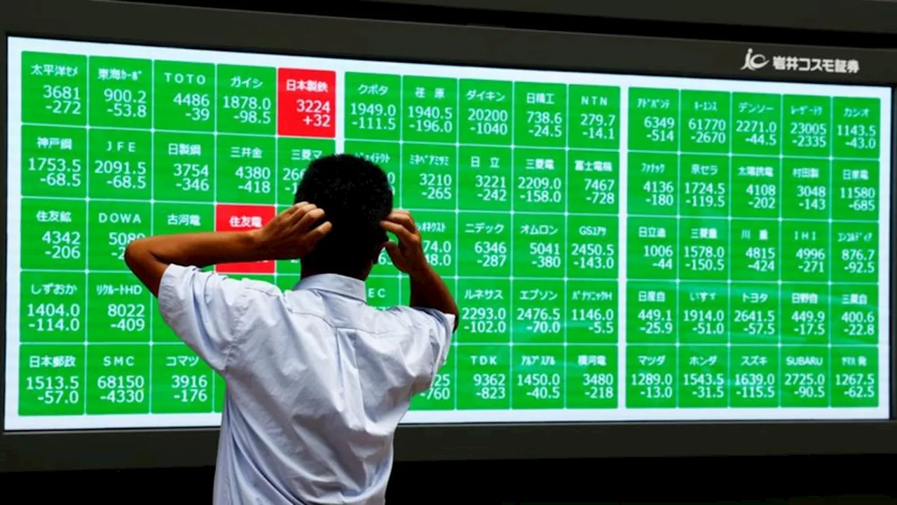 Asian stocks tank after US data fans recession fears; Japan's Nikkei sinks