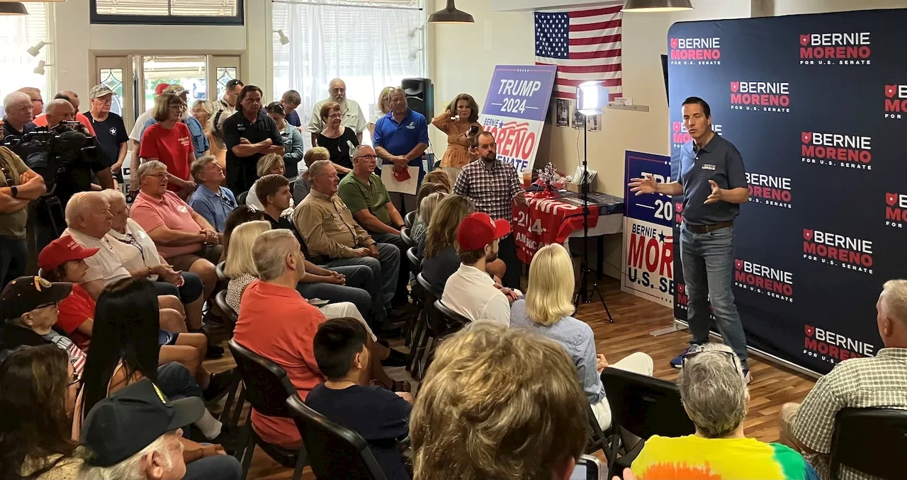 Bernie Moreno begins Ohio bus tour as U.S. Senate race shifts into gear