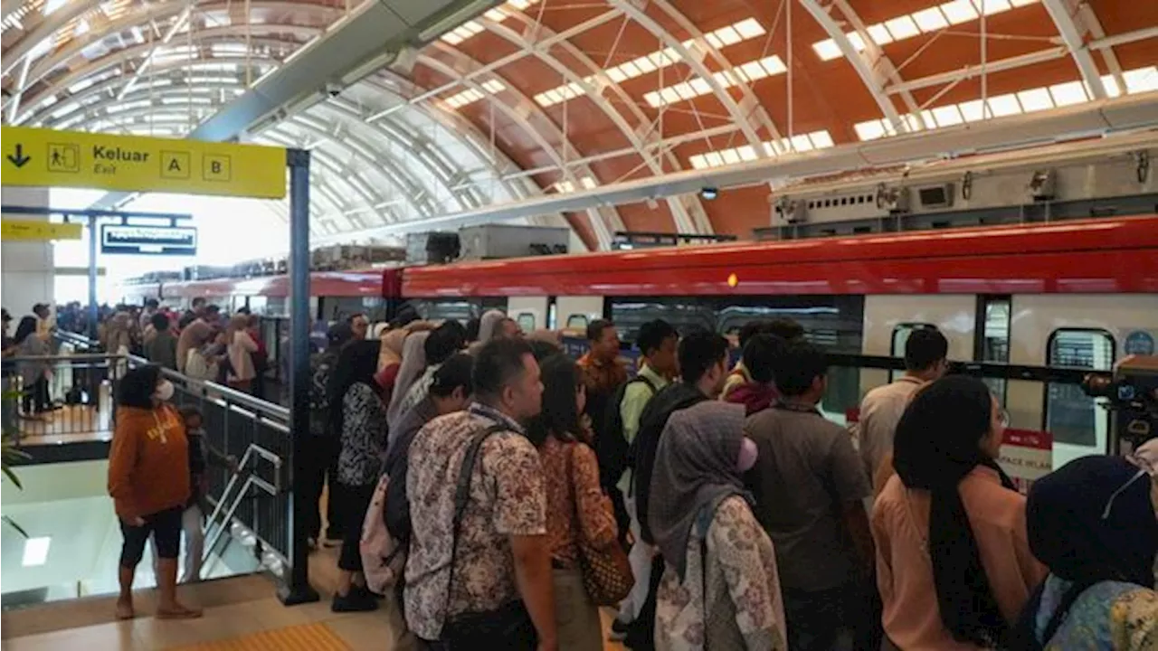 LRT Jabodebek Lakukan Uji Coba Saat Jam Sibuk, Begini Hasilnya