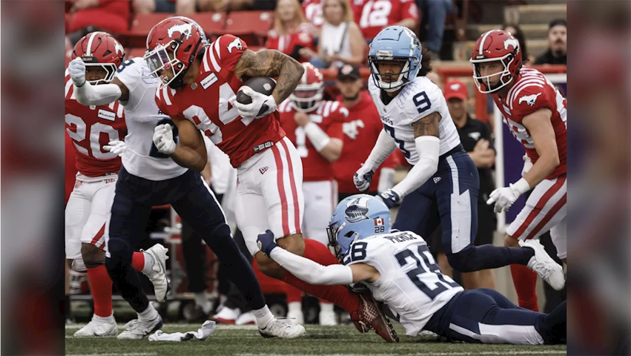 Stampeders rally in final quarter to knock off Argonauts 27-23