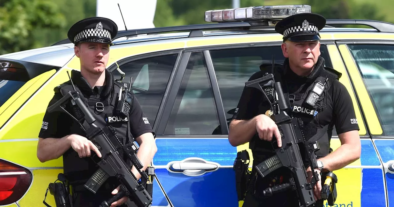 Armed police arrest man allegedly possessing offensive weapons in Rutherglen