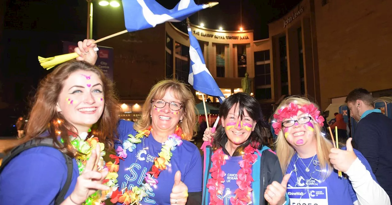 Lanarkshire locals urged to join night-time walking event for Cancer Research UK