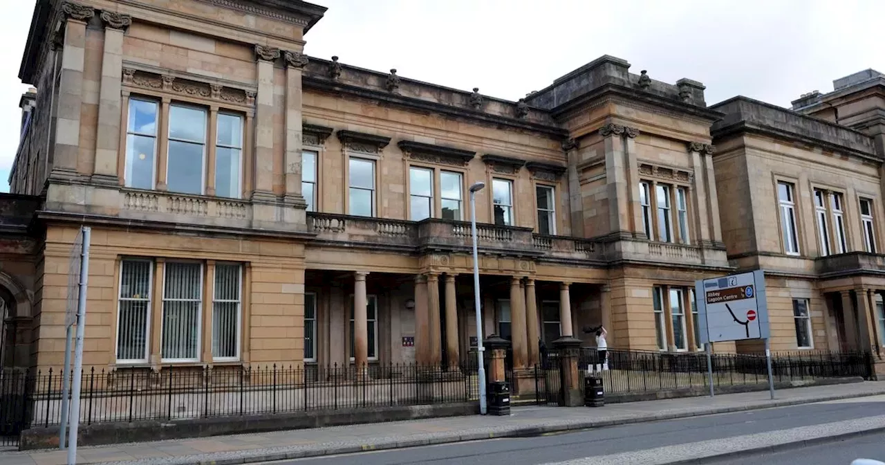 Paisley man facing jail after pinning sleeping partner down and biting his cheek