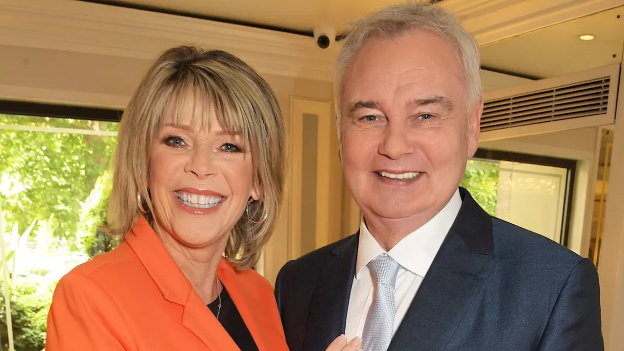 Eamonn Holmes' female companion Katie Alexander, 42, wears a glittering ring while running errands...