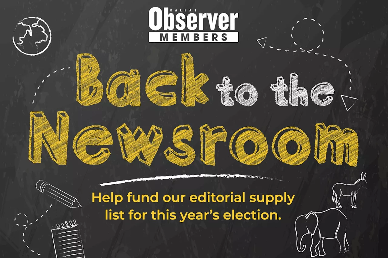 Dallas Observer Kicks Off Summer Membership Drive