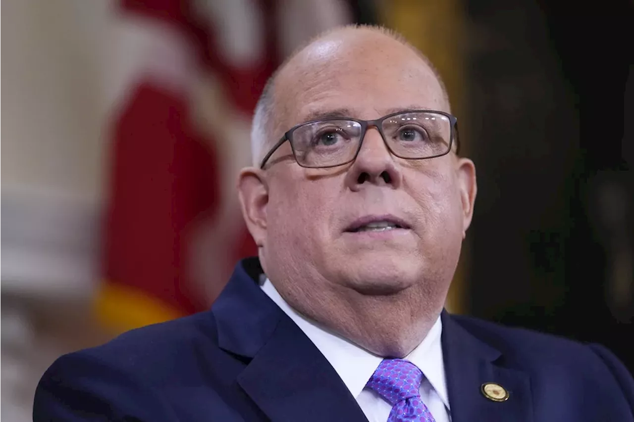 Larry Hogan rules out backing Harris but praises her possible running mate