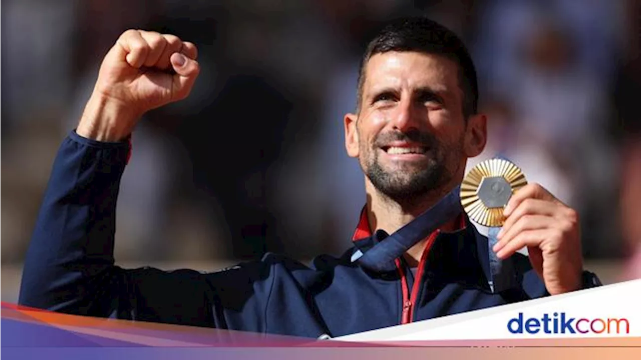 Raih Emas Olimpiade, Novak Djokovic Lengkapi Golden Slam!