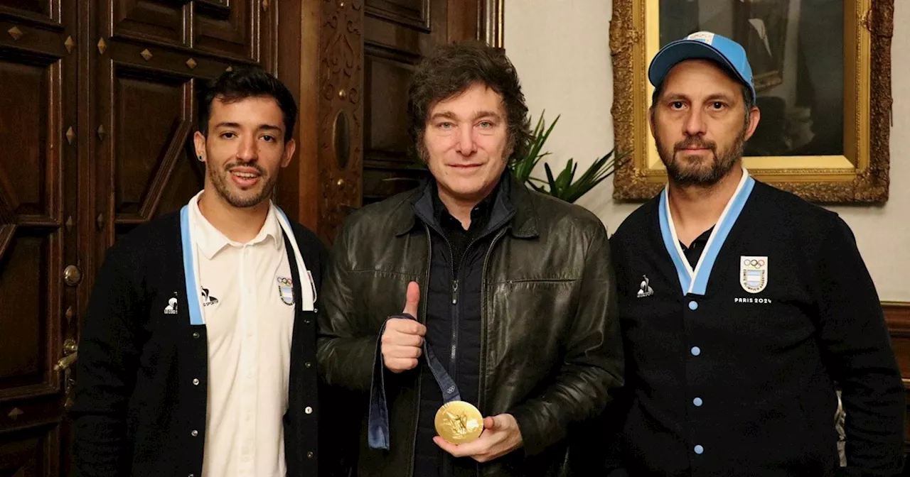 Maligno Torres se reunió con Javier Milei en la Casa Rosada