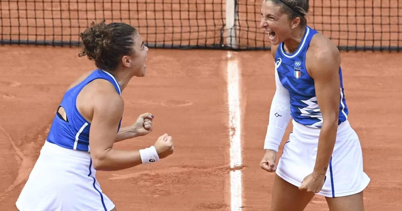 Olimpiadi, tennis: Errani e Paolini nella storia