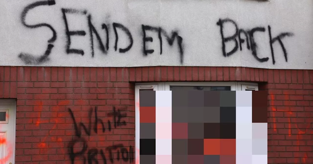 Fury as racist graffiti scrawled across house in Liverpool